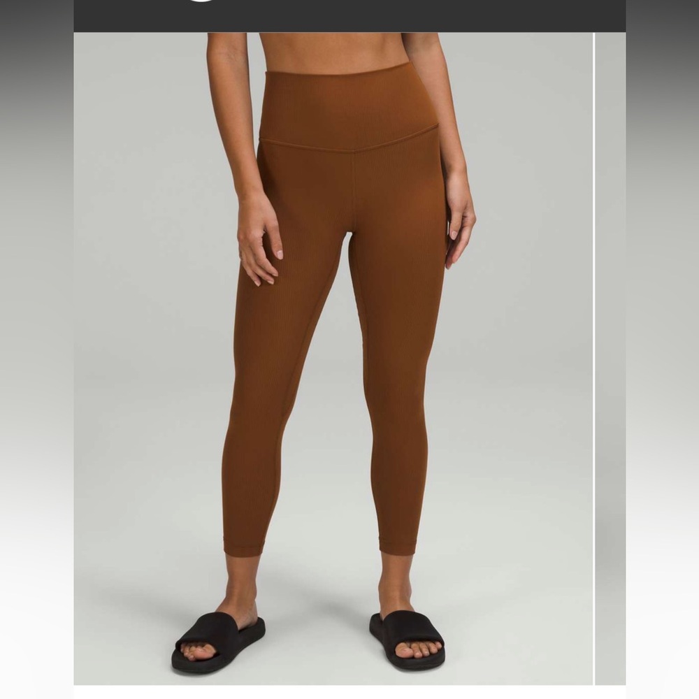 Lululemon Align High Rise Ribbed Pants *25